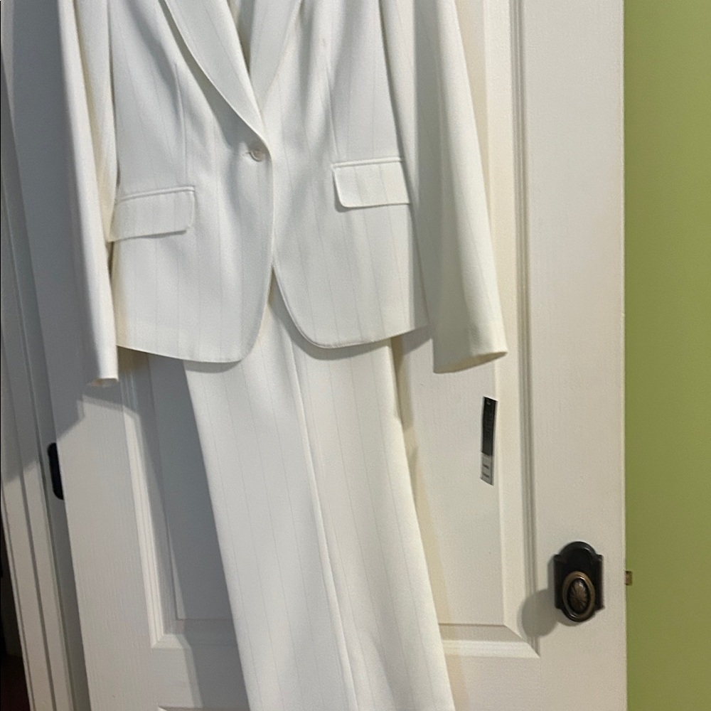 Elegant White Women's Suit by - Picture 3 of 5